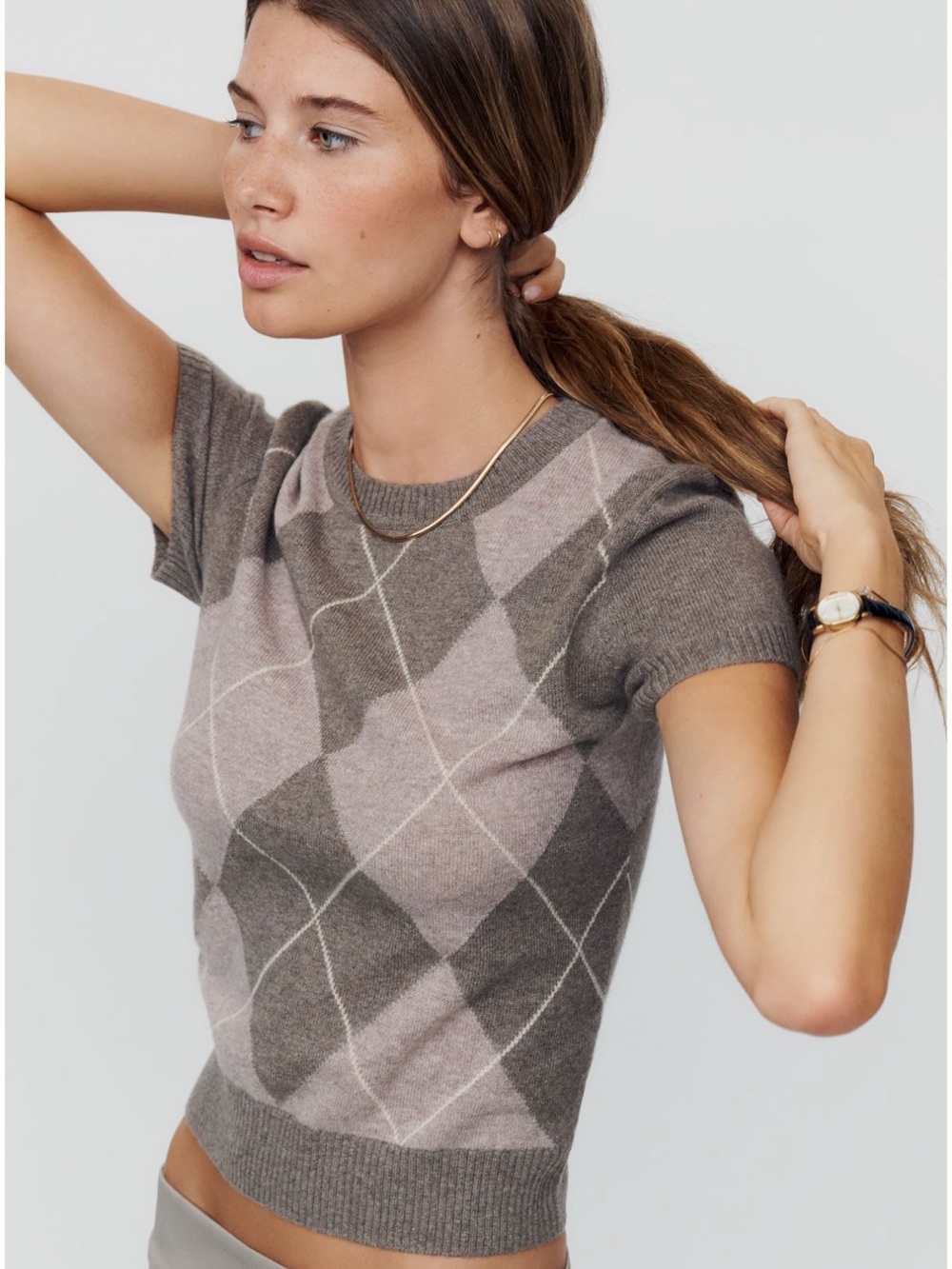 Reformation Darcy Cashmere Tee